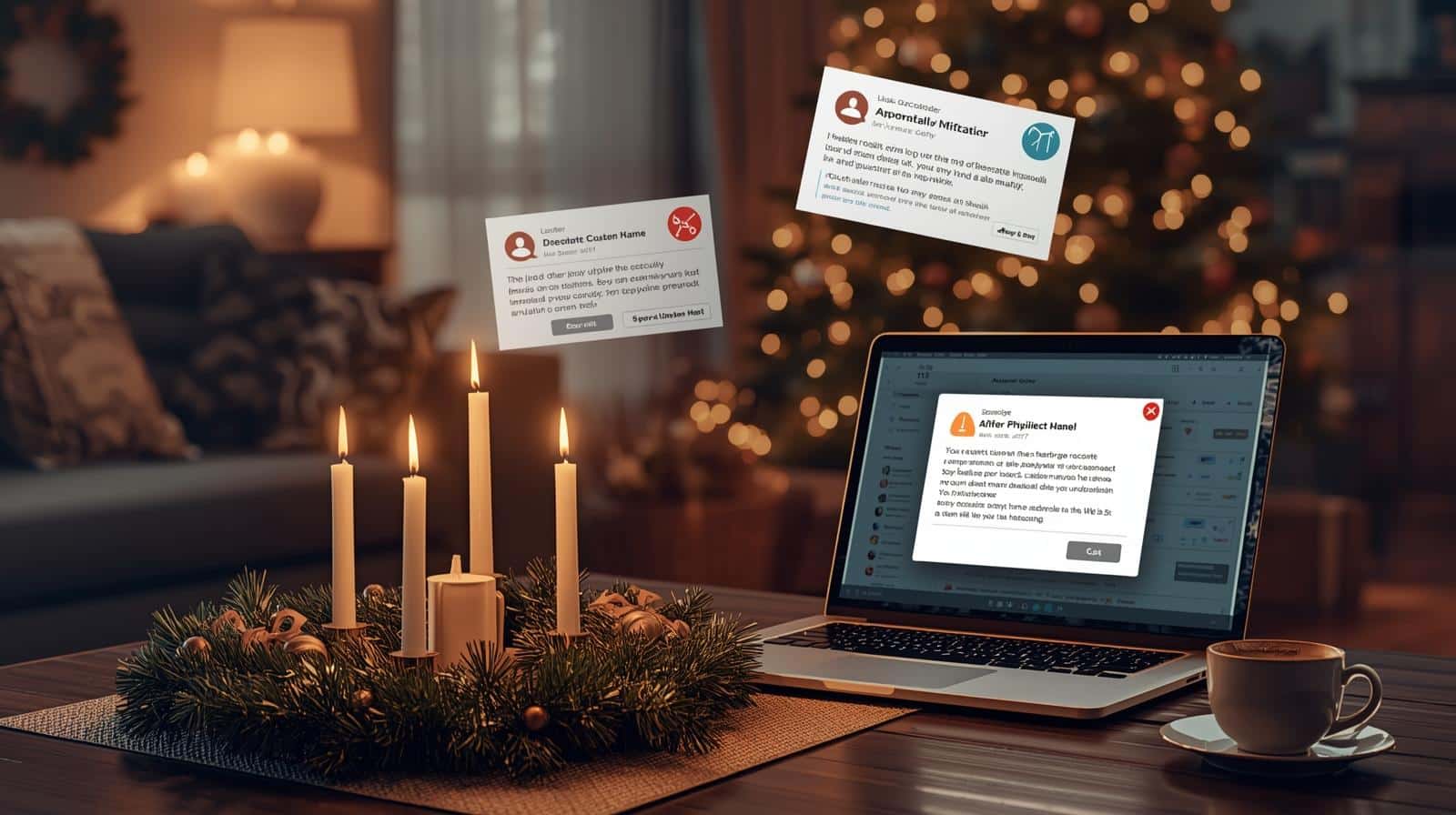 IT-Sicherheit in der Adventszeit - Wie Sie Phishing rund um die Feiertage erkennen A+ GmbH IT-Dienstleister